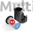 Kép 2/3 - INTEX S2 papír szűrőbetét (2 db)
