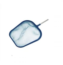 Fölöző háló nyéllel, műanyag keretes