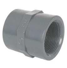PVC belsőmenetes karmantyú D50