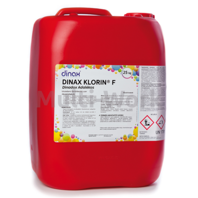 Dinax Klorin F folyékony klór 25kg