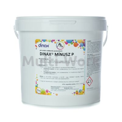 Dinax Mínusz P pH csökkentő granulátum 5kg
