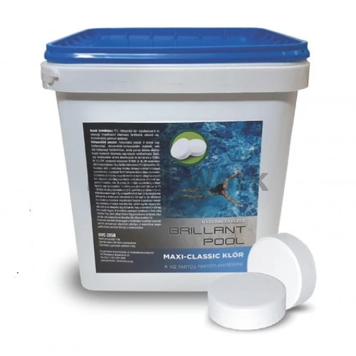 Brillant Pool Maxi-Classic Klór tabletta 5kg