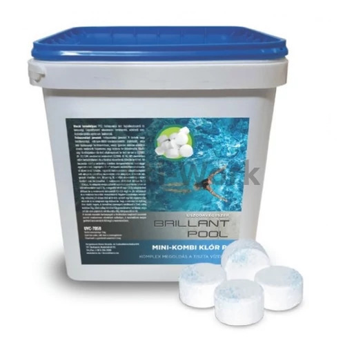 Brillant Pool Mini-Kombi Klór tabletta 5kg