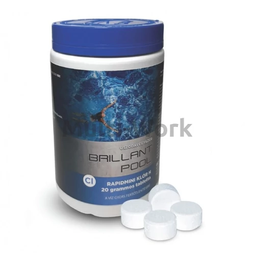 Brillant Pool Rapidmini Klór tabletta 1kg