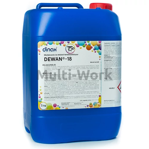 Dewan-18 klórmentes fertőtlenítő 5kg 