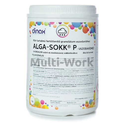 Dinax Alga-sokk P klórgranulátum 1kg