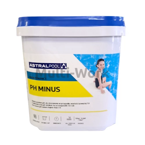 AstralPool pH Minus pH csökkentő granulátum 5kg