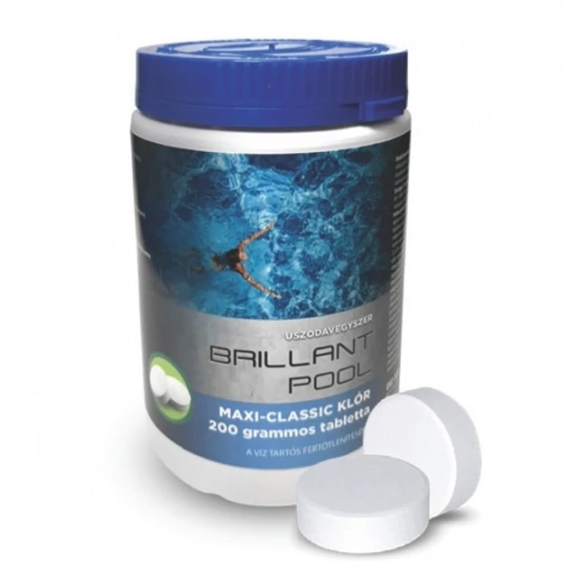 Brillant Pool Maxi-Classic Klór tabletta 1kg