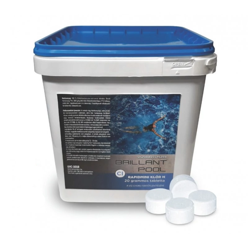 Brillant Pool Rapidmini Klór tabletta 5kg