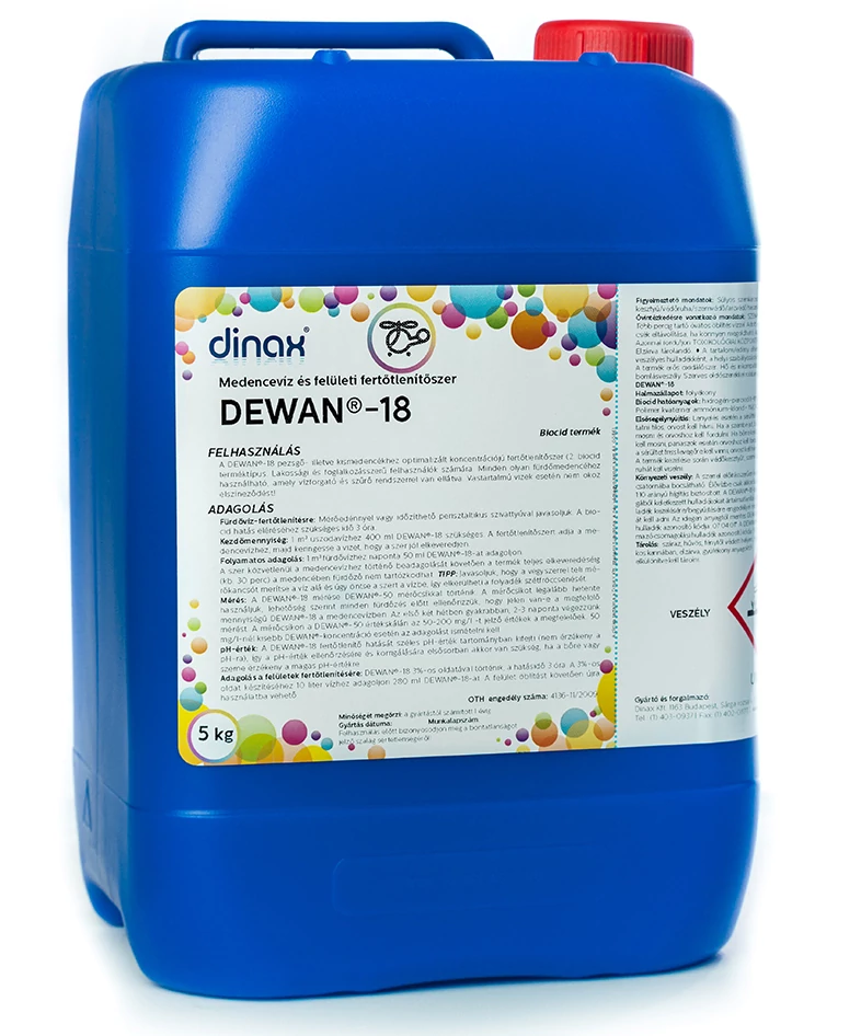 Dewan-18 klórmentes fertőtlenítő 5kg