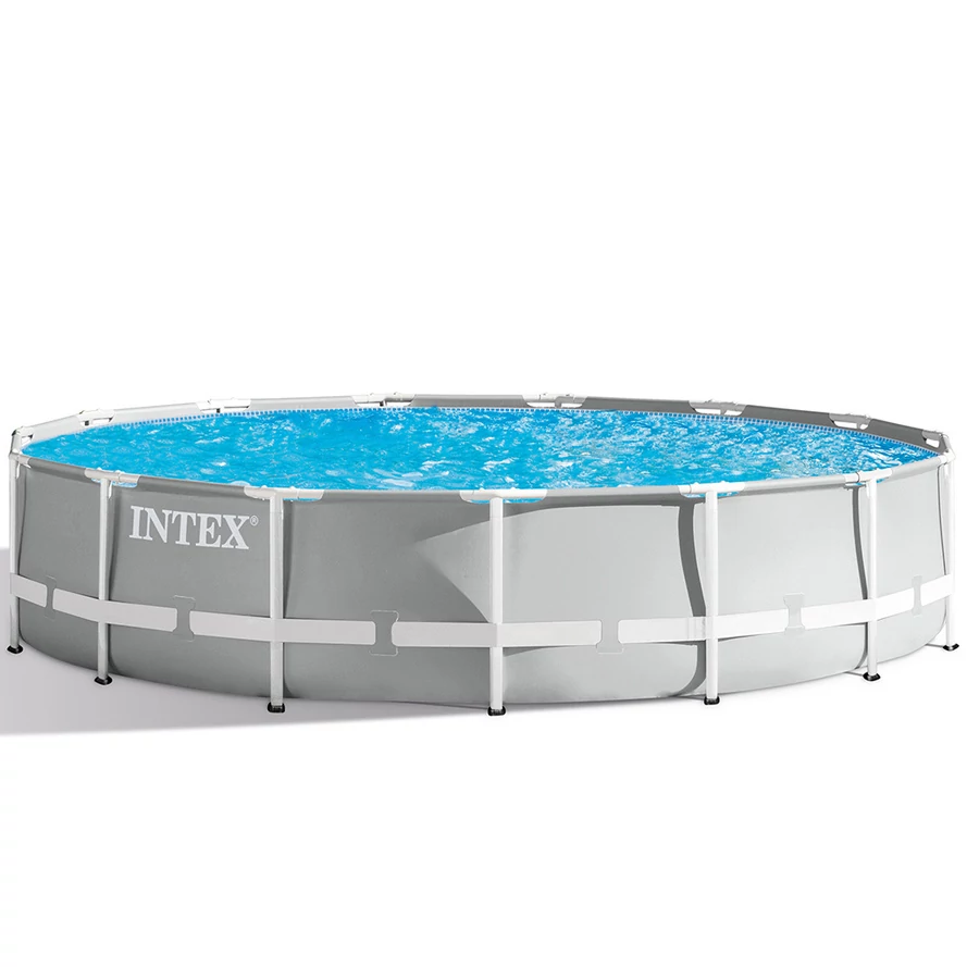 Intex Prism Frame Premium Pool Set medence 4,57m vízforgatóval, létrával, takaróval, alátéttel